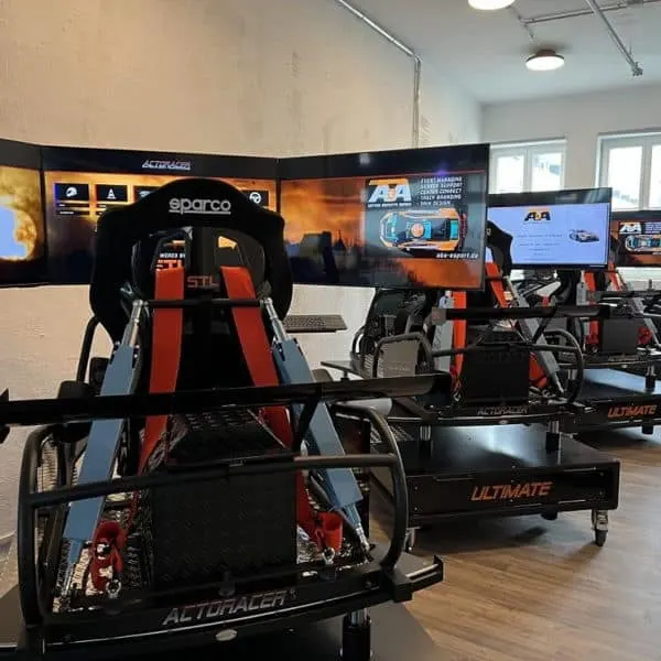 Simracing Lounge VR one